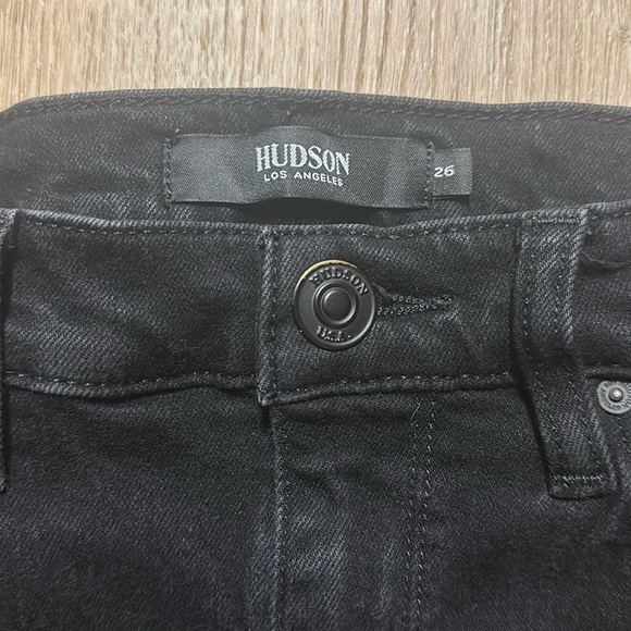 Hudson Barbara Super Skinny High Rise Jeans - Picture 4 of 10
